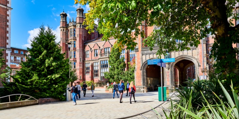 What defines a prestigious university in the UK?